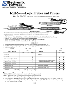 Logic Probes and Pulsers