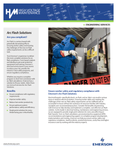 Arc Flash Solutions - High Voltage Maintenance