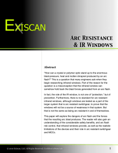 Arc Resistance and IR Windows