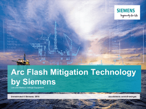 Arc Flash Mitigation Technology by Siemens