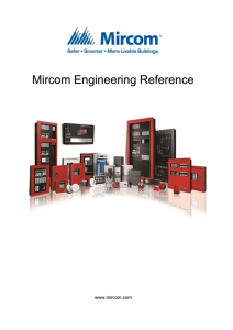 Mircom Engineering Reference