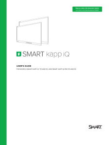 User Guides - SMART Technologies