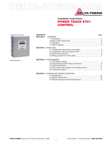 PowerTrace etc1 II - Delta