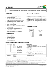 APX9142 - Anpec Electronics