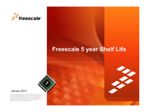 Freescale PowerPoint Template