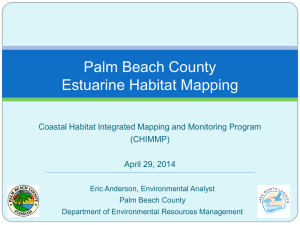 Palm Beach County Estuarine Habitat Mapping