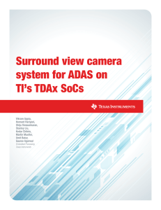 Surround view camera systems for ADAS (Rev. A)