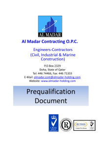 Al Madar Contracting OPC