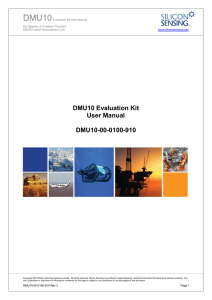 DMU10 Eval Kit User Manual