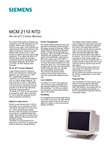 MCM 2110 NTD