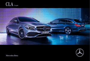 CLA Brochure - Mercedes-Benz