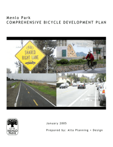 Comprehensive Bicycle Development Plan