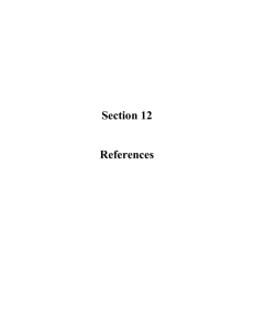 Section 12 References