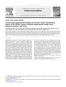 Constructing Experimental Designs for Discrete-Choice