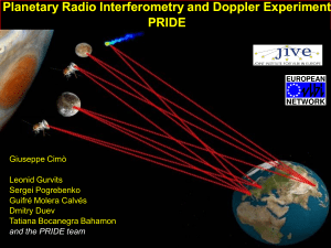Accurate astrometry for Planetary Radio Interferometry and Doppler