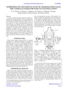 Suppression of Concomitant Flow of Charged Particles in the