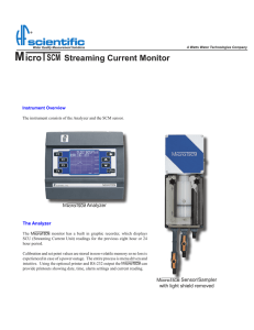 MicroTSCM Streaming Current Monitor