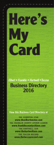 Business Directory 2016