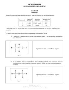ap® chemistry 2013 scoring guidelines