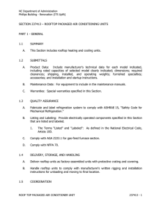 section 237413 - packaged, outdoor, central-station air