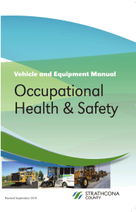 Vehicle and Equipment Manual