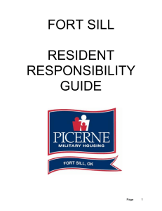fort sill resident responsibility guide
