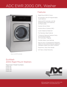 ADC EWR 200G OPL Washer