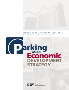 Parking as an Economic Development White Paper