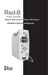 Rad-8 Pulse Oximeter