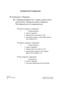 → Fortescue`s Theorem