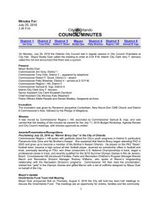 COUNCIL MINUTES