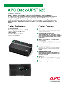BACK-UPS BX625CI-MS
