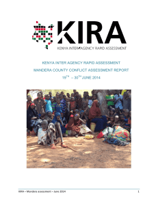 Kenya Mandera County Inter Agency Rapid
