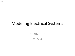 Electrical Systems part 1