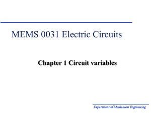 Chapter 1 Lecture Handouts