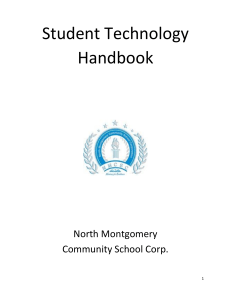 NMCSC Tech Handbook - North Montgomery School Corporation