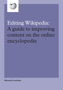 Editing Wikipedia - Wikimedia Commons