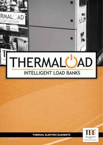 Resistive Load Banks - Thermal Electric Elements