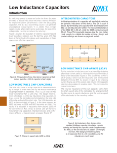 Low Inductance Capacitors - Digi-Key