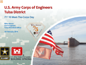 U.S. Army Corps of Engineers Tulsa District