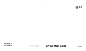 GW550 User Guide