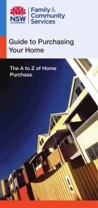 Guide to Purchasing Your Home