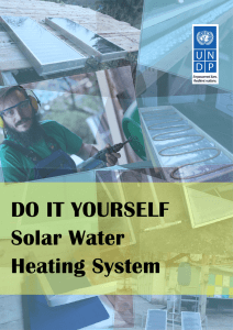 DIY solar heating systems
