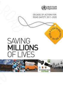 decade of action for road safety 2011–2020