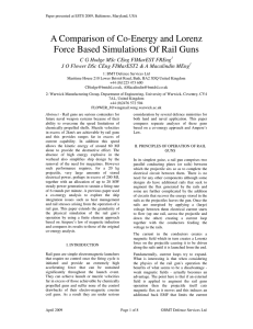 A Comparison of Co-Energy and Lorenz Force Based Simulations