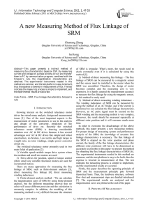 A new Measuring Method of Flux Linkage of SRM