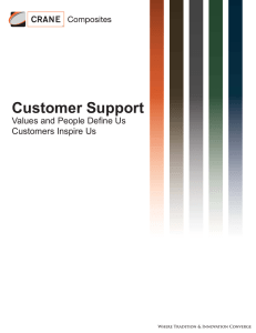 View our Customer Service Brochure for More