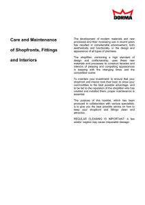 Care and Maintenance