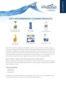 top 6 recommended cleaning products