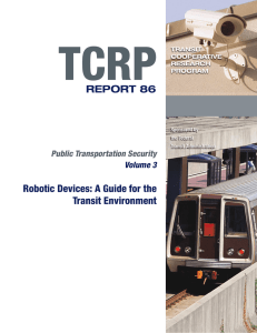 Robotic Devices: A Guide for the Transit Environment